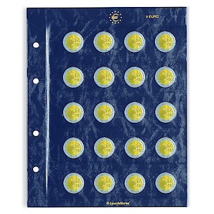 Vista coin sheets, for 2-Euro   coins