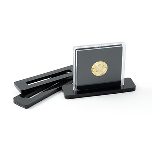 Quadrum coin holder, 10 coins, black