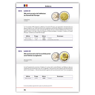 Catalogue de référencement des pièces de 2 euros 1999-2023 - Disponible en  Français, Anglais et Espagnol- LEUCHTTURM