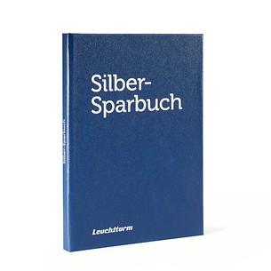 Presso silver savings book for 8 x 20€ comMemorative coins,  blue