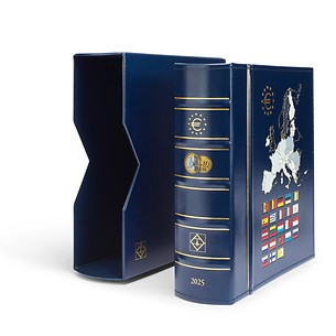 Vista Euro Annual Album 2025, incl. slipcase. Blue