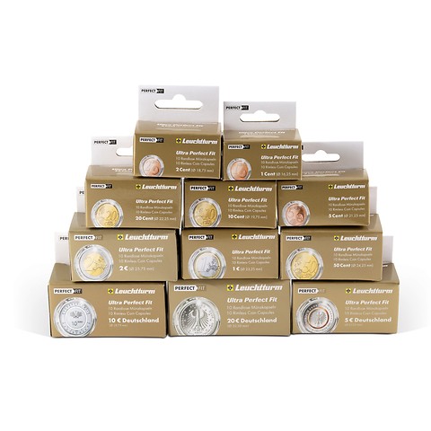 Ultra Perfect Fit coin capsule assortment, 110 capsules