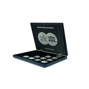 Volterra Uno - Presentation case for 20 silver coins ‘Vienna Philharmonic’ in capsules