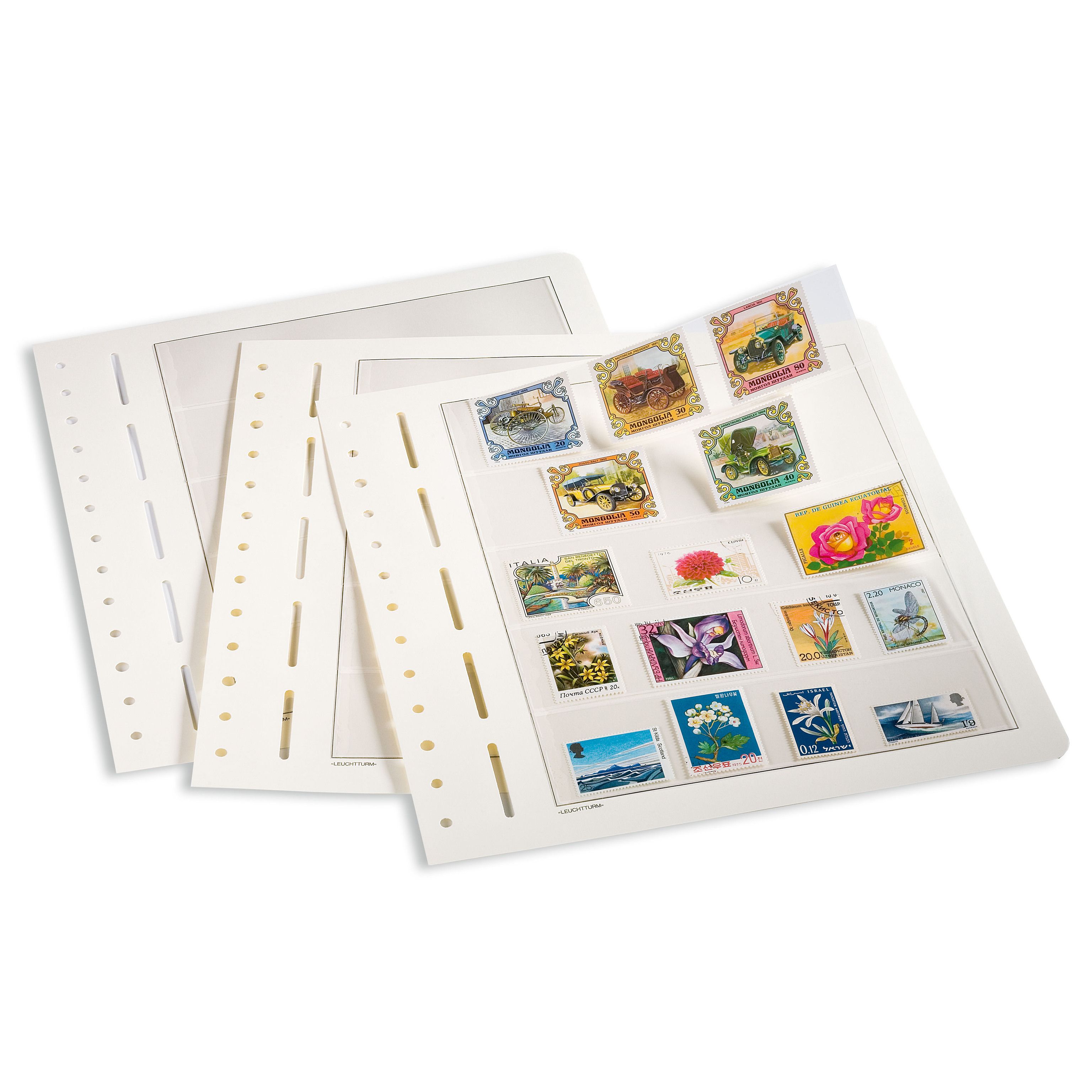 20 Sheets Stamp Collection Album Stamps Storage Book Holder Display  Supplies DIY