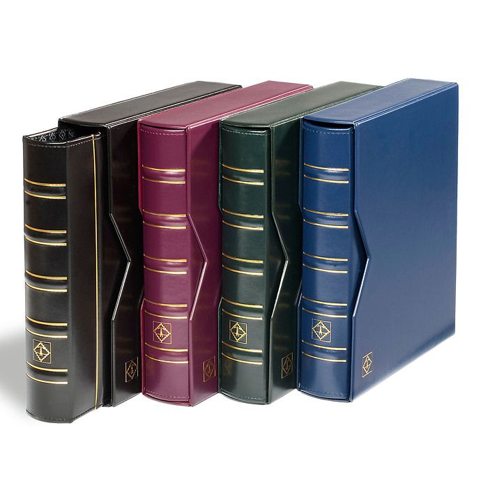 Slipcase for ringbinder OPTIMA, in classic design, black