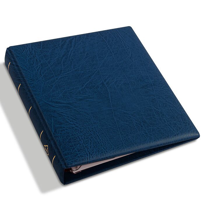 Optima F ring binder, incl. slipcase, blue