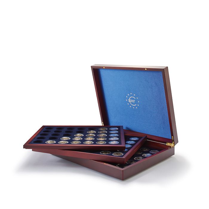 Volterra Trio - Presentation case, each tray for 35 2-Euro Coins in Capsules