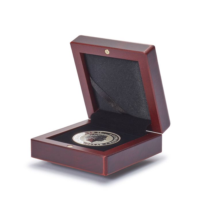 Volterra coin case for one coin up to 41 mm Ø