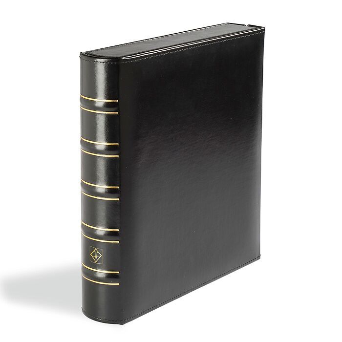 Optima box binder, classic design, black