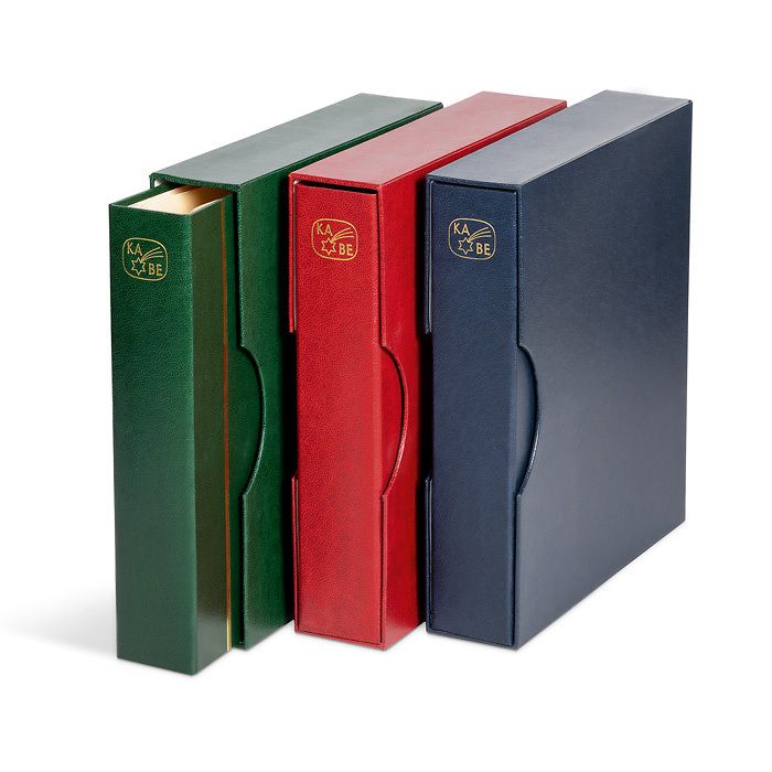 KABE Delta A bolt binder, incl. slipcase, blue