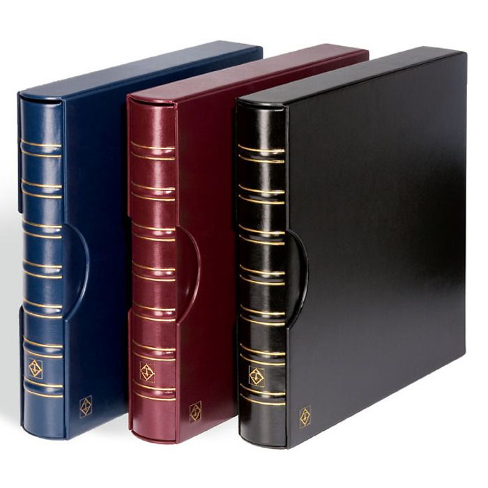 Maximum Ringbinder in classic  design, incl. slipcase, black