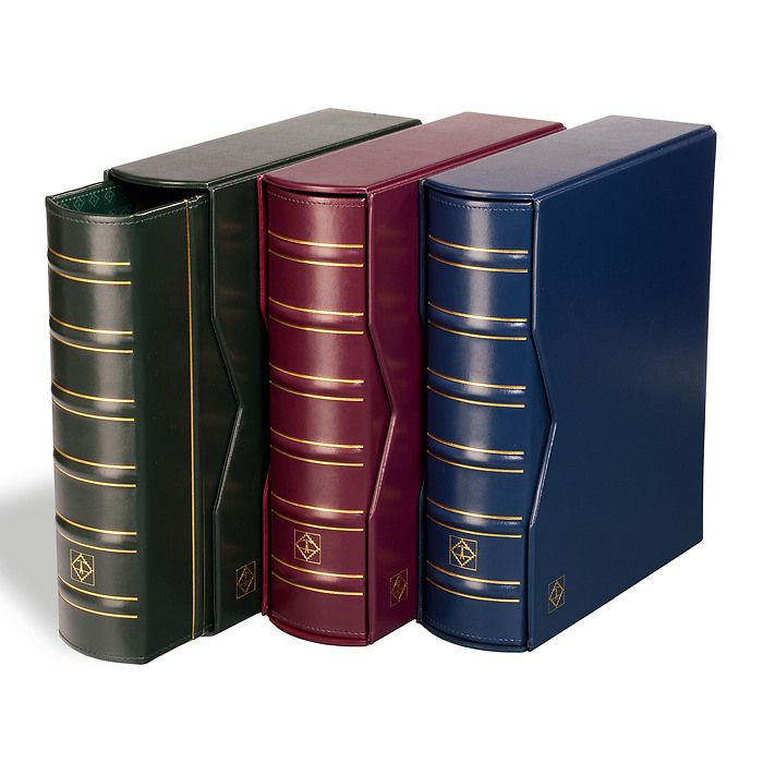 Vario Gigant ring binder in classic design, incl. slipcase,  green