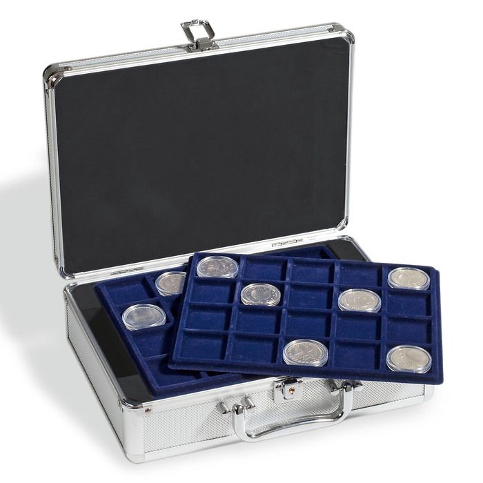 Cargo S6 coin case for 120x 10 and 20 euro coins in capsules