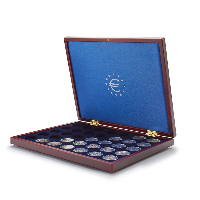 Volterra Uno - Presentation case for 35 coins in capsules up to 26 mm Ø