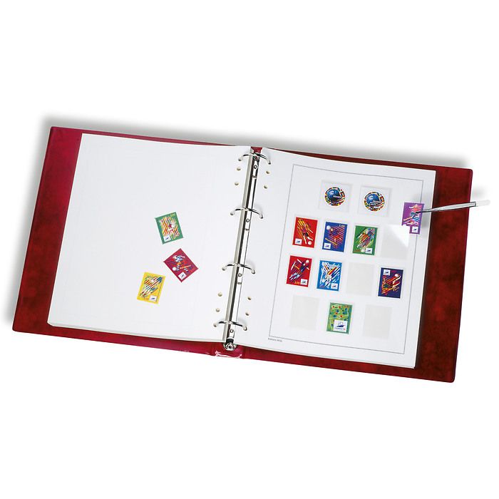 MOC Silhouette ring binder, incl. slipcase, red