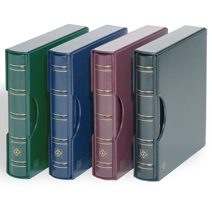 Perfect DP turn-bar binder, Classic Design, embossed ‘Austria’, incl. slipcase