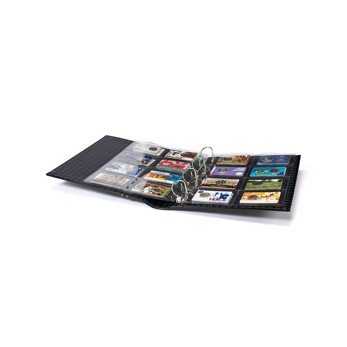 Grande ring binder in classic design incl. slipcase, black