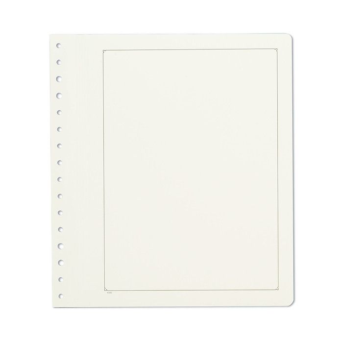 KABE blank sheets, extra strong album paper with traditional black border, pack of 10