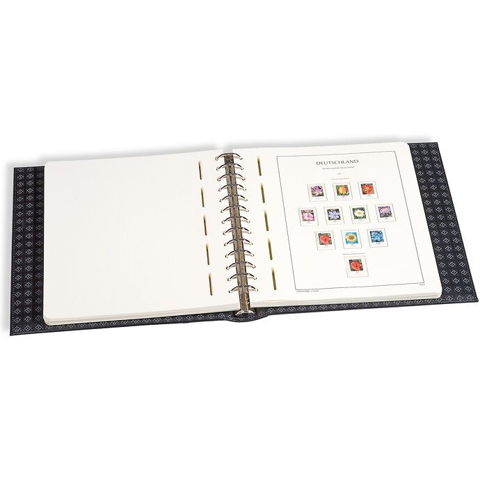 Excellent DE ring binder in classic design, incl. slipcase,  blue