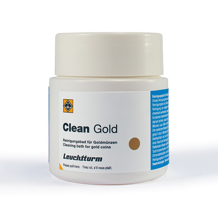 Clean coin cleaning bath, for  gold coins, 200 ml