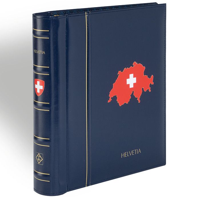 Perfect DP turn-bar binder, incl. slipcase, ‘Norge’, black