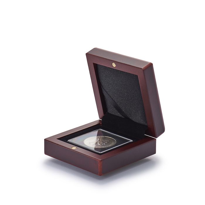 Volterra coin case for a Quadrum coin capsule