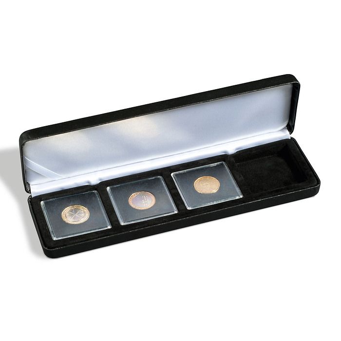 Nobile coin case for 4 Quadrum capsules, black