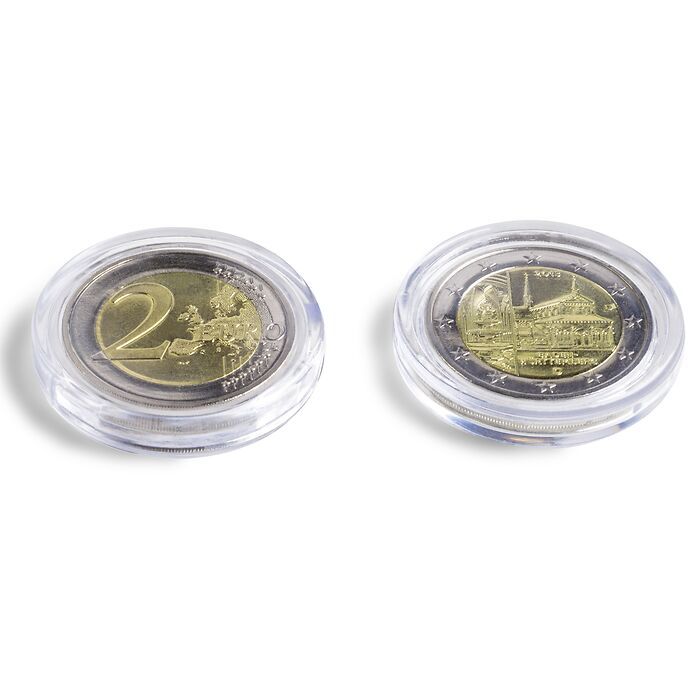 Ultra Perfect Fit coin capsules for 2 euro (25.75 mm), pack  of 100