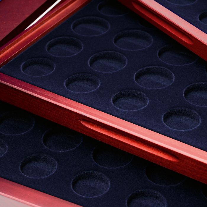 Volterra Quattro - presentation case for 24 Euro coin sets in capsules