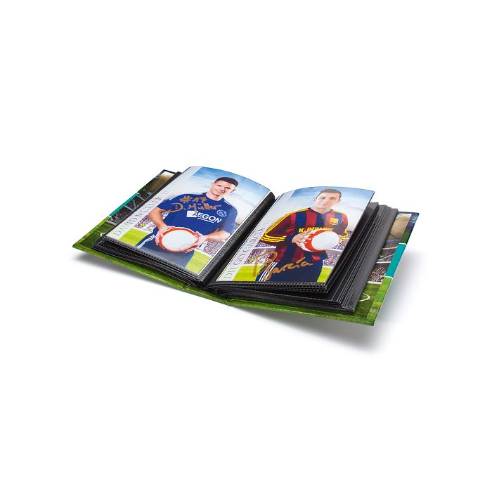 Pocket album with 30 sleeves for 60 autograph cards