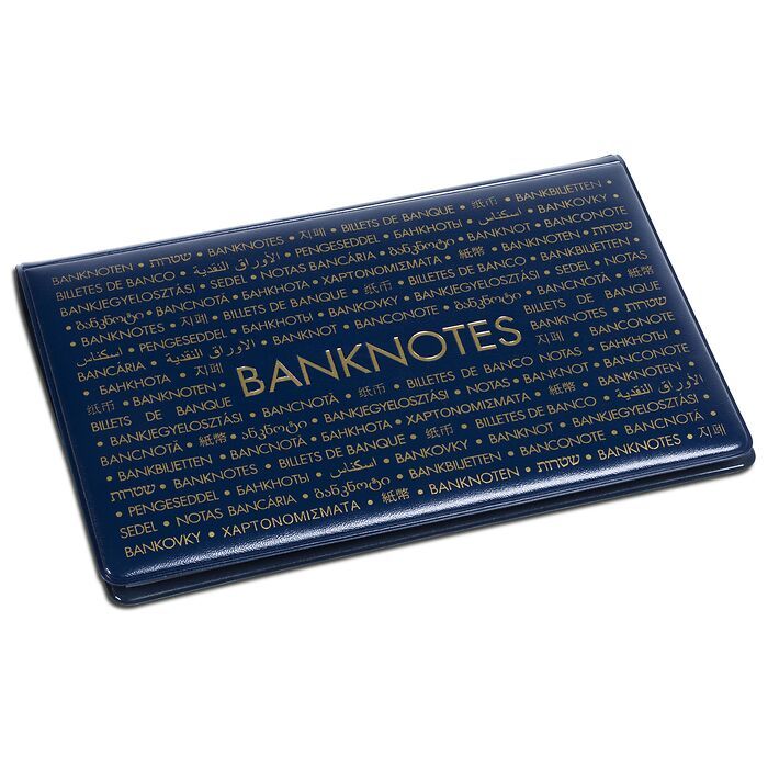 Route pocket album for 20 banknotes up to 210 x 125mm