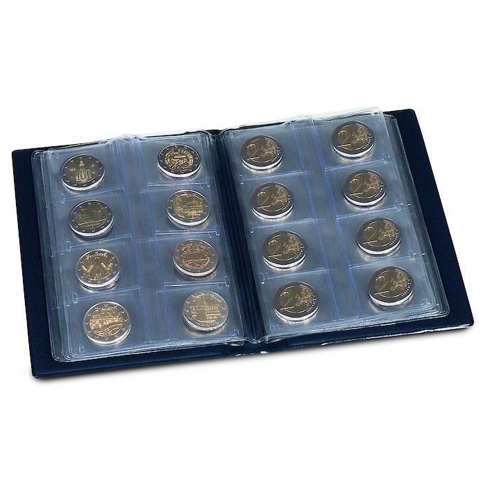 Route pocket album for 48 2 Euro coins