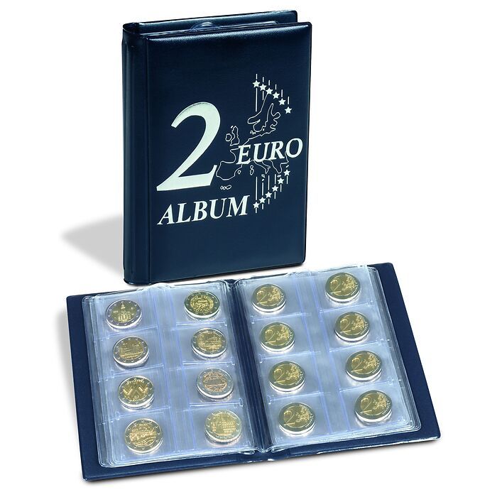 Route pocket album for 48 2 Euro coins