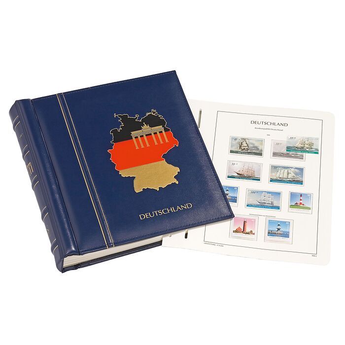 LIGHTHOUSE SF-Illustrated album Classic-Design Fed. Rep. of Germany 2015-2023, blue