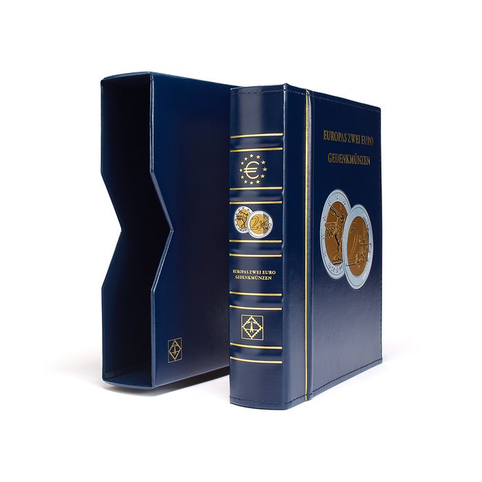 Optima Classic album “European 2-Euro commermomative coins”  incl. slipcase, volume 3