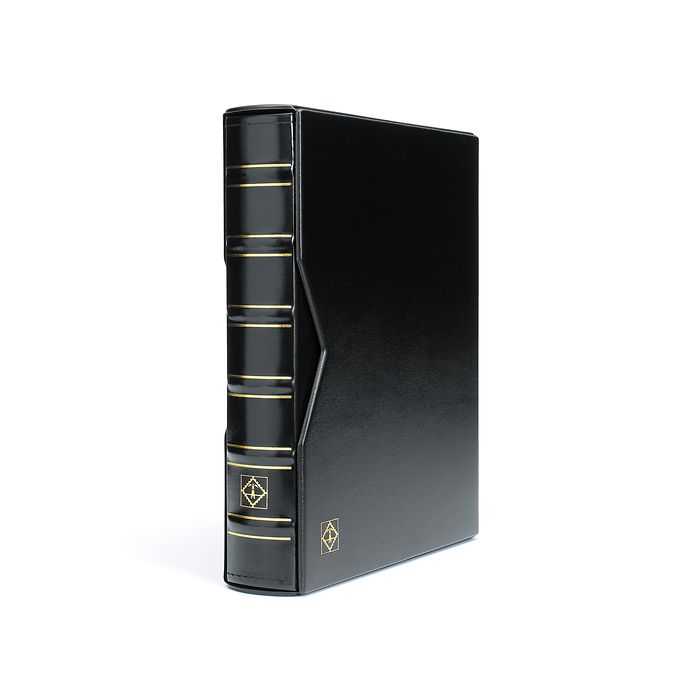 Vario ring binder in classic design, incl. slipcase, black