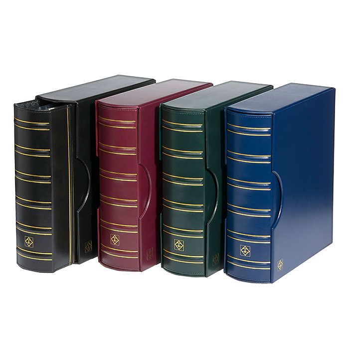 Vario Gigant ring binder in classic design, incl. slipcase,  red