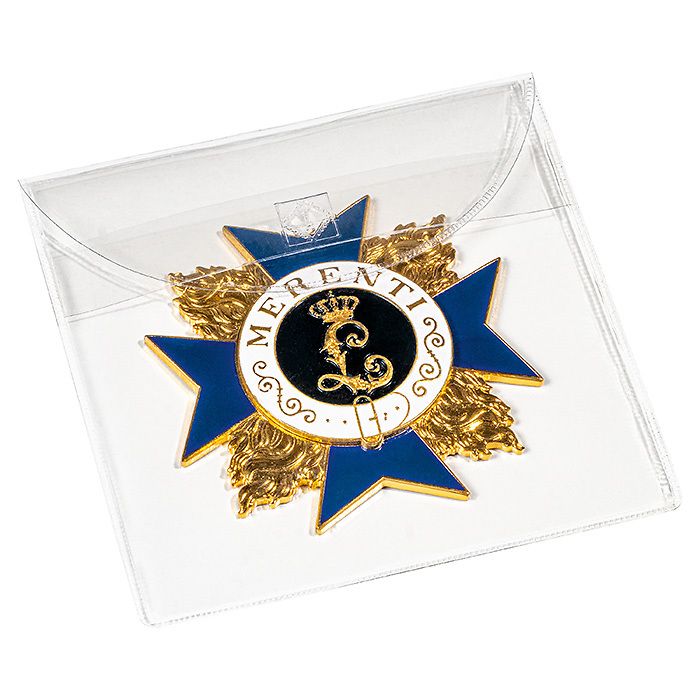 Protective bag for medals, orders and decorations up to 90 mm, pack of 50