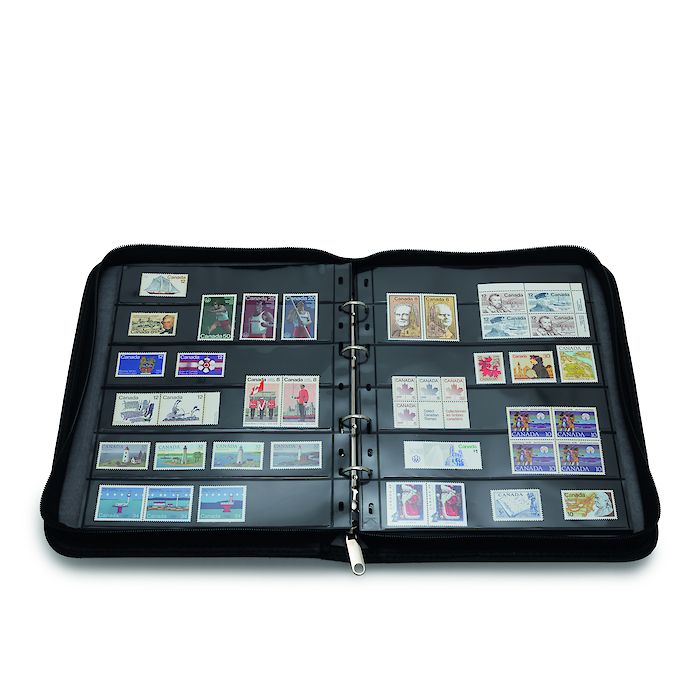 Optima Kurt ring binder, black