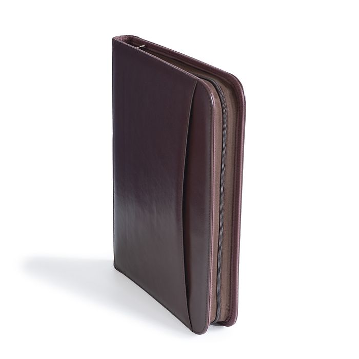 Grande Kurt ring binder, brown