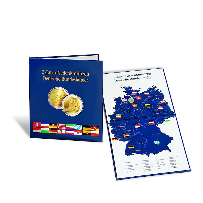 Presso coin album, Euro Collection for 2 Euro coins 'Deutsche Bundesländer'