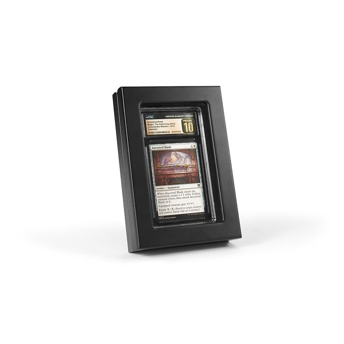 Volterra frame for one PSA graded trading card, black