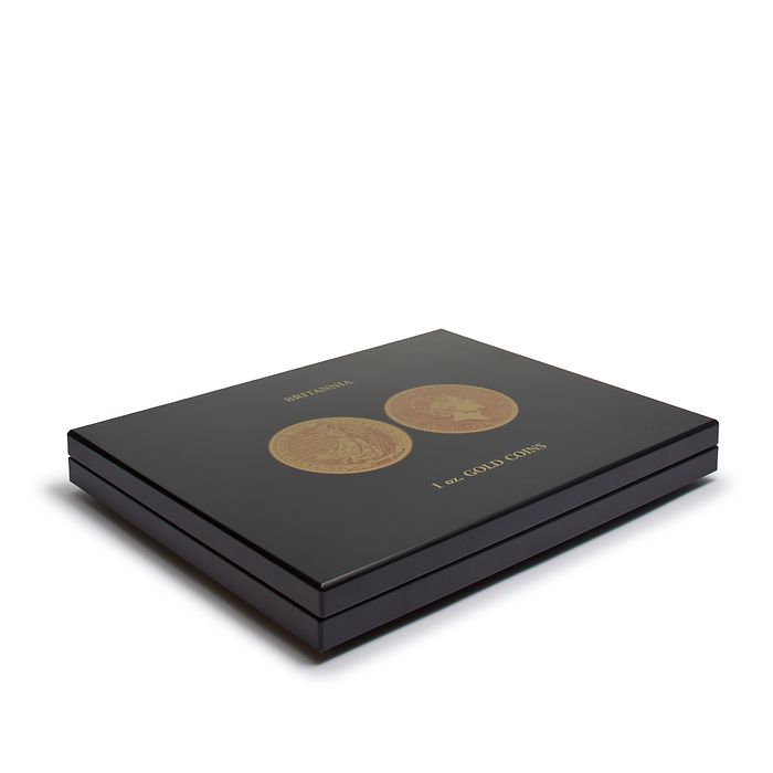 Volterra Uno - Presentation case for 30 gold coins ‘Britannia’ in capsules