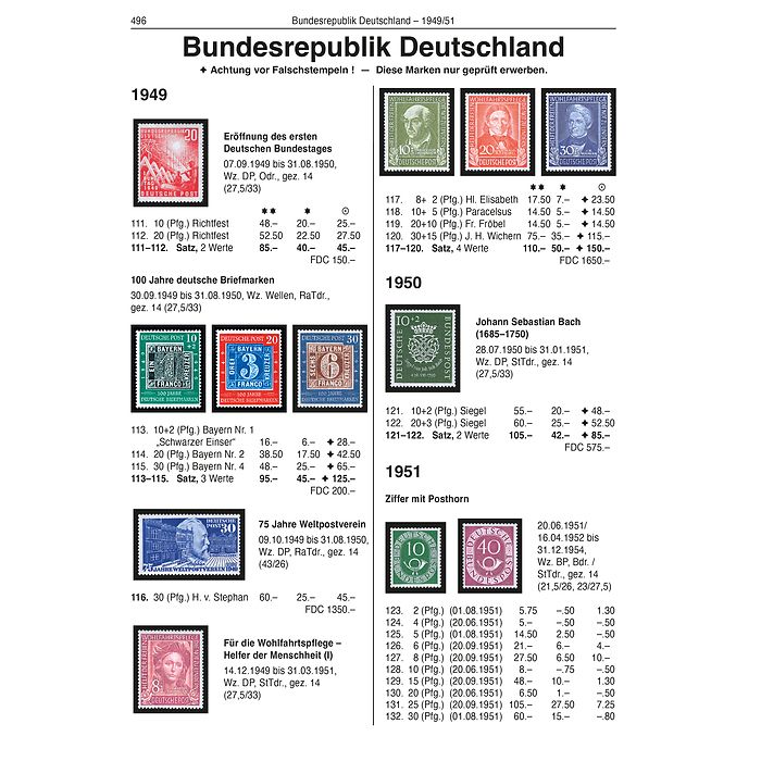 stamp catalog DNK Germany since 1849, edition 2025