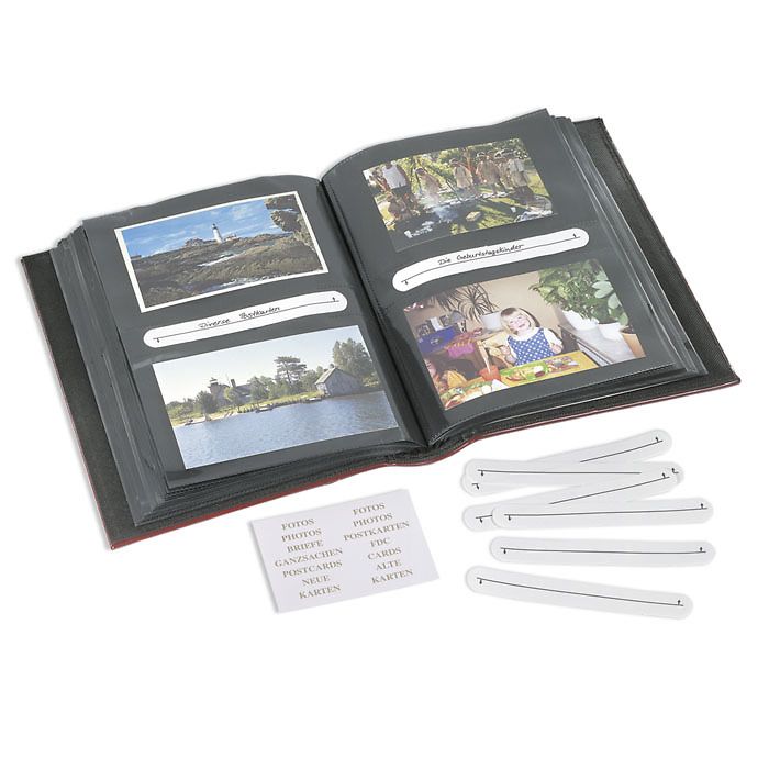 Multipurpose album for 200 postcards,letters, standard photos or 100  panorama photos online